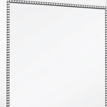 Load image into Gallery viewer, 36" Glass Framed Accent Mirror - Silver