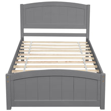 Load image into Gallery viewer, Platform Bed & Headboard, Footboard And Wood Slat Support