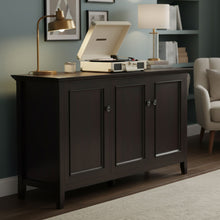 Load image into Gallery viewer, Amherst - Wide 3 Door Storage Cabinet - Hickory Brown