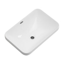 Load image into Gallery viewer, Undermount Bathroom Sink, Vessel Basin For Vanity Countertop - Milk White