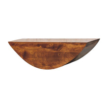 Load image into Gallery viewer, Crescent - Floating Wall Shelf - Brown