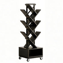 Load image into Gallery viewer, Sixteen Tier Etagere Bookcase - Black