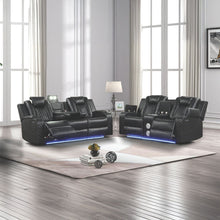 Load image into Gallery viewer, Benz - Power Recliner Set With LED Lighting And USB Charging
