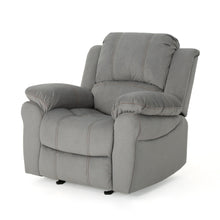 Load image into Gallery viewer, Wide Manual Glider Standard Recliner - Gray