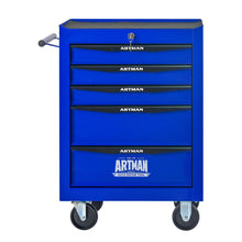 Load image into Gallery viewer, Rolling Metal Tool Chest With Drawers, Steel Storage Cabinet With Ball Bearing Slides