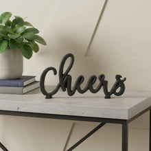 Load image into Gallery viewer, Celebration Hand Painted Tabletop Sculpture - Black