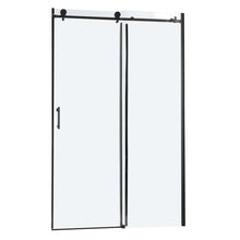 Load image into Gallery viewer, Single Sliding Bypass Shower Door Enclosure With Tempered Glass