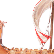Load image into Gallery viewer, Hand Painted Model Boat (624204) - Light Brown / Beige