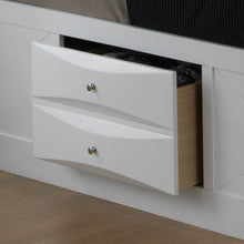 Load image into Gallery viewer, Modern Design Storage Bed With Bookcase Headboard