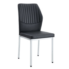 Load image into Gallery viewer, Luxury Simple High Resilience Dining Chair With Metal Legs