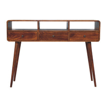 Load image into Gallery viewer, Solid Wood Solid Console Table With Shelf With Drawer (723398) - Brown