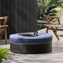 Load image into Gallery viewer, Madras - Ottoman With Ice Bucket