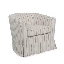 Load image into Gallery viewer, Zeniqua - Upholstered Velvet Swivel Chair With Loose Cover