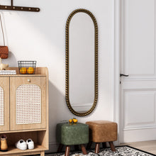 Load image into Gallery viewer, Oval Retro Mirror, Wall Hanging Mirror For Living Room