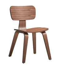 Load image into Gallery viewer, Wood Open Back Dining Side Chairs (Set of 2) - Brown