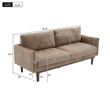 Load image into Gallery viewer, Loveseat Sofa With Spacious Seating