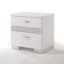 Load image into Gallery viewer, Naima II - High Gloss Nightstand - White