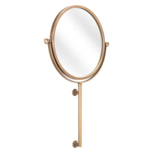 Load image into Gallery viewer, Round Wall Mount Mirror - Gold