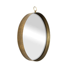 Load image into Gallery viewer, Round Mirror, Circle Mirror With Iron Frame For Living Room Bedroom Vanity Entryway, Hallway