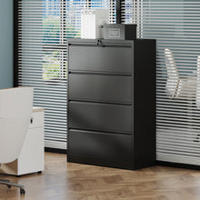 Load image into Gallery viewer, Lateral File Cabinet, Heavy Duty Filing Holds Letter/Legal/A4 Files