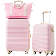 Load image into Gallery viewer, Hardshell Luggage Sets 2 Pieces + Bag Spinner Suitcase With Tsa Lock Lightweight 20" / 24"