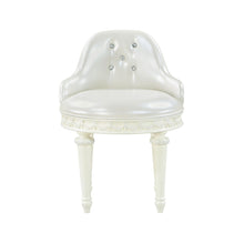 Load image into Gallery viewer, Dorothy - Vanity Chair With Swivel Chair Only - Ivory