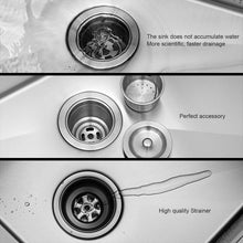 Load image into Gallery viewer, Undermount Stainless Steel Kitchen Sink, Deep Single Bowl Basin