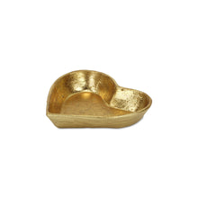 Load image into Gallery viewer, 7" Heart Cast Iron Handmade Vanity Tray - Gold