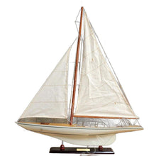 Load image into Gallery viewer, Hand Painted Model Boat (624673) - Beige