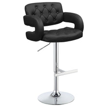 Load image into Gallery viewer, Adjustable Bar Stool With Upholstery