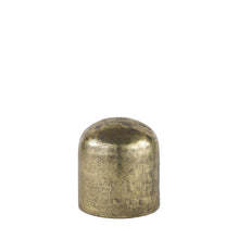 Load image into Gallery viewer, Cylindrical Tabletop Sculpture (608703) - Antiqued Brass
