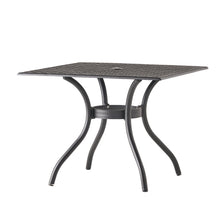 Load image into Gallery viewer, Arch Mesh Dining Table With Lightweight Frame - Black