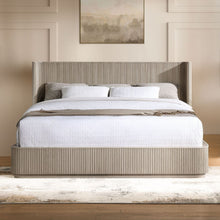 Load image into Gallery viewer, Leanna - Eastern King Bed - Light Oak