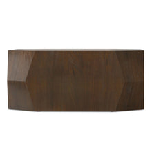 Load image into Gallery viewer, Eisley - Coffee Table With Geometric Design, - Walnut