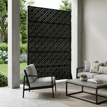 Load image into Gallery viewer, Six Panel Screen Room Divider (720070) - Black
