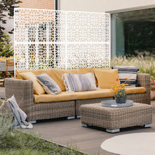 Load image into Gallery viewer, Outdoor & Indoor Metal Freestanding Decorative Privacy Screen
