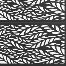 Load image into Gallery viewer, Three Panel Screen Room Divider (720021) - Black