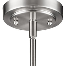 Load image into Gallery viewer, Frosted Glass Hanging Light - Silver