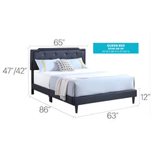 Load image into Gallery viewer, Button Tufted Bed Charming For Cozy Spaces