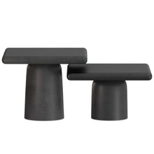 Load image into Gallery viewer, Aluminum Square End Table - Black