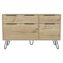 Load image into Gallery viewer, Four Drawer Double Dresser - Natural