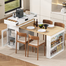 Load image into Gallery viewer, Extendable Dining Table With Folding Top
