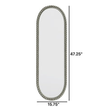 Load image into Gallery viewer, Oval Retro Mirror, Wall Hanging Mirror For Living Room