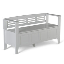 Load image into Gallery viewer, Adams - Entryway Storage Bench Handcrafted