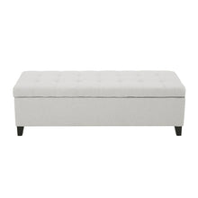 Load image into Gallery viewer, Upholstered Storage Ottoman Bench, Foot Rest For Bedroom