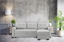 Load image into Gallery viewer, Hunter - Reversible Sleeper Sectional Sofa With Storage Chaise