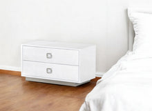 Load image into Gallery viewer, 15.7" x 12.7" x 18.6" Two Drawer Nightstand - White