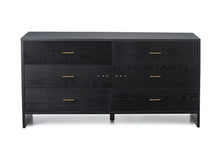 Load image into Gallery viewer, Six Drawer Double Dresser - Gray Ash