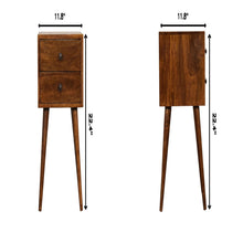 Load image into Gallery viewer, Mini 2 Drawer Nightstand