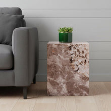 Load image into Gallery viewer, Concrete Square Block End Table - Natural